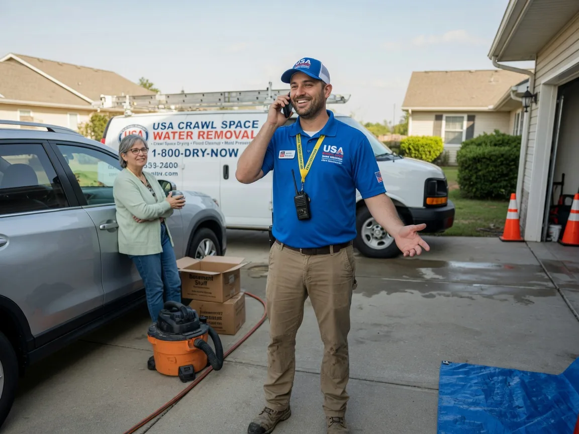 Crawl Space Water Removal Waelder, TX FAQs